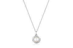  Modern Muse - Ketten mit Anhänger - Silber / Rhodiniert - Perle - 46-50 cm